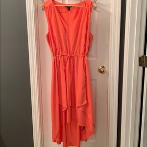 Kenneth Cole hi-low adjustable waist dress